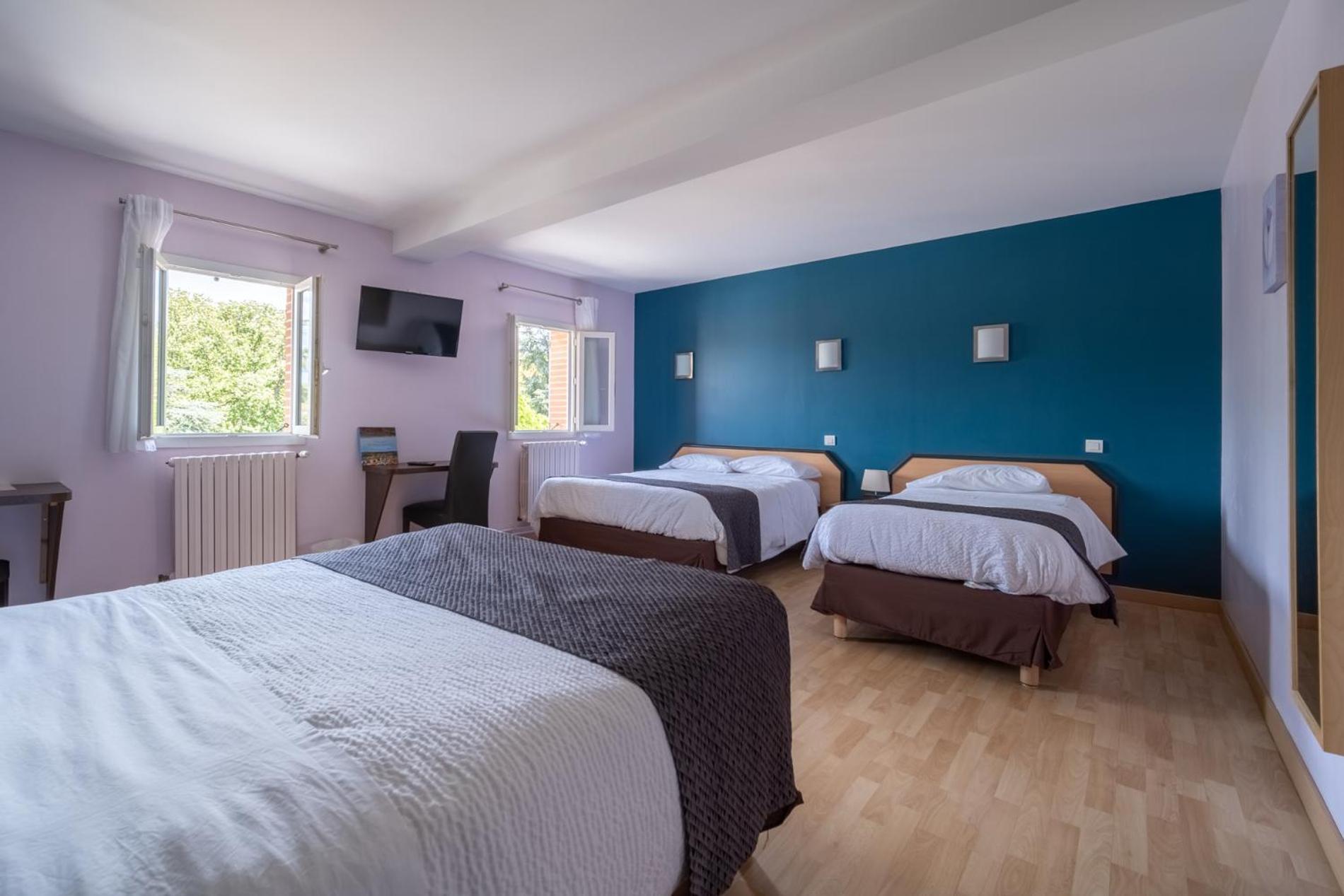 Hotel Restaurant Du Lauragais Logis De France Вильфранш-де-Лораге Экстерьер фото