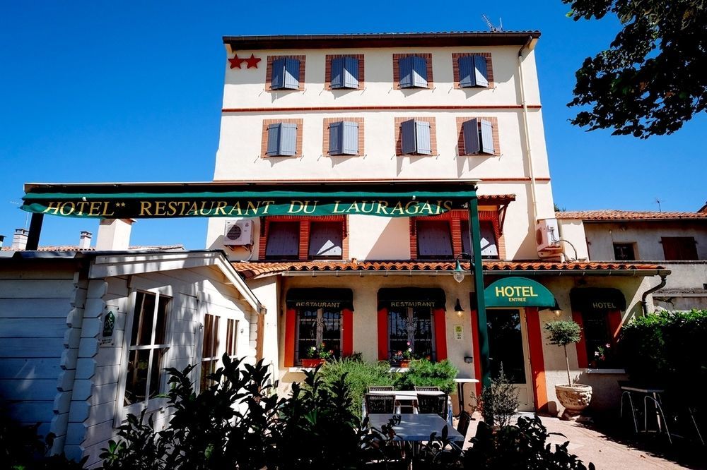 Hotel Restaurant Du Lauragais Logis De France Вильфранш-де-Лораге Экстерьер фото